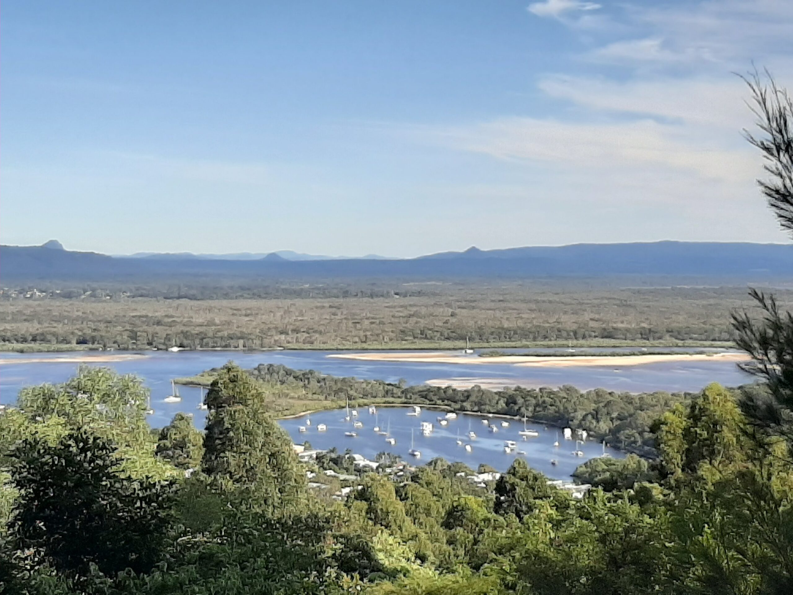 A View From Laguna Lookout In Noosa