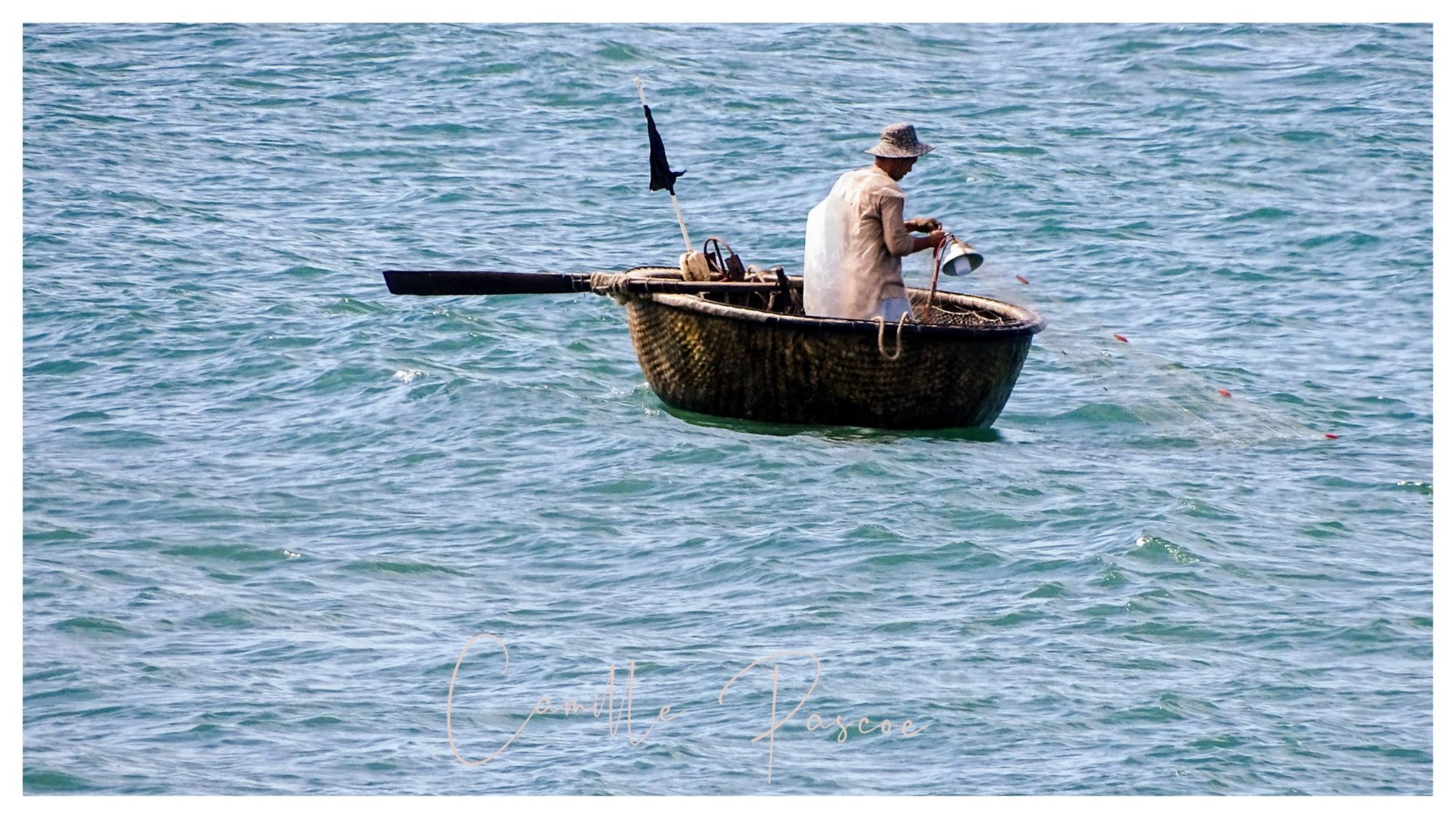 Vietnamese Round Boat