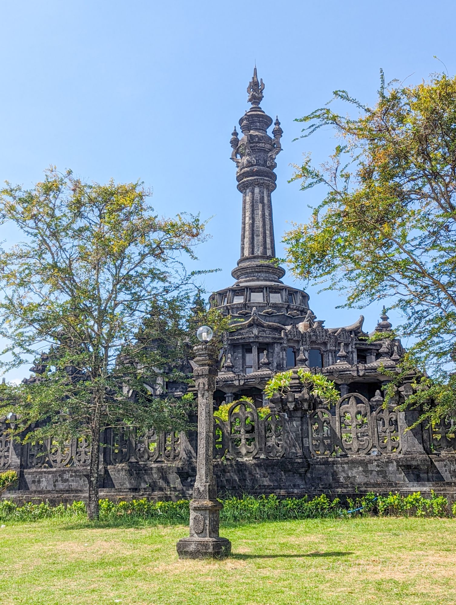 Bajra Sandhi Monument from the park